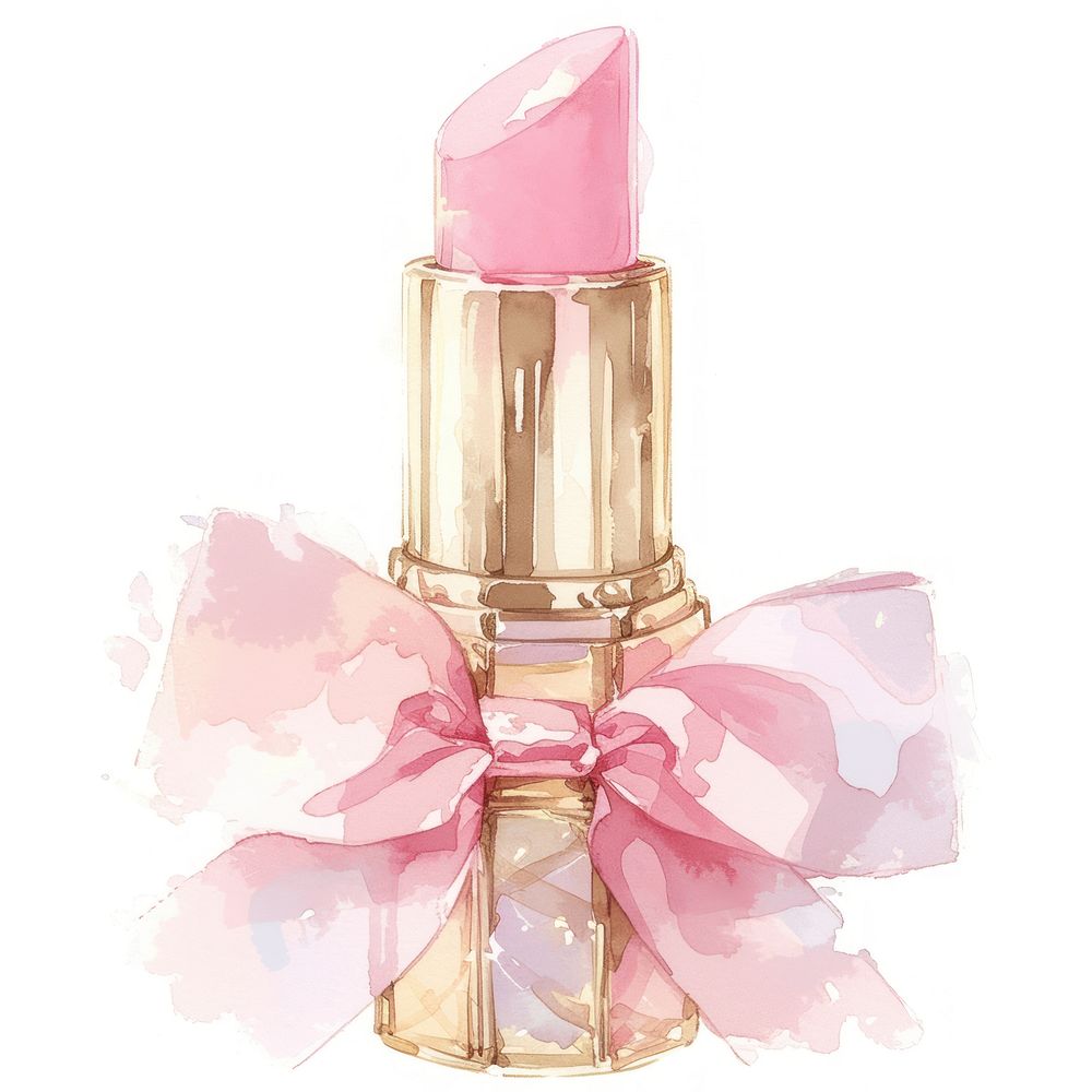 Coquette lipstick cosmetics perfume bottle.
