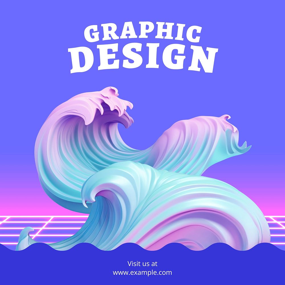 Graphic  Instagram post template design