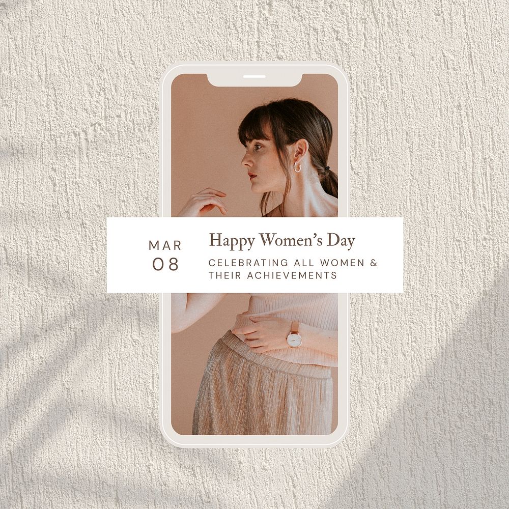 Womens day Instagram post template
