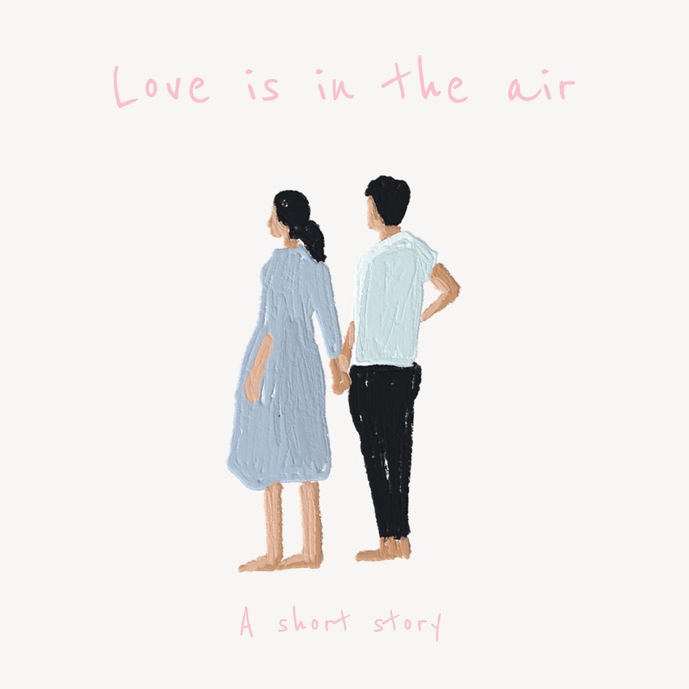 Love story  Instagram post template
