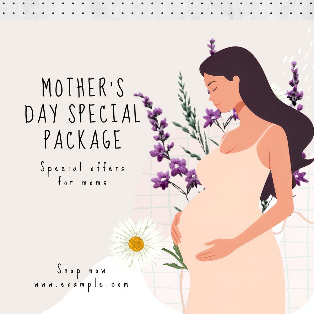 Mother's day special Facebook post template