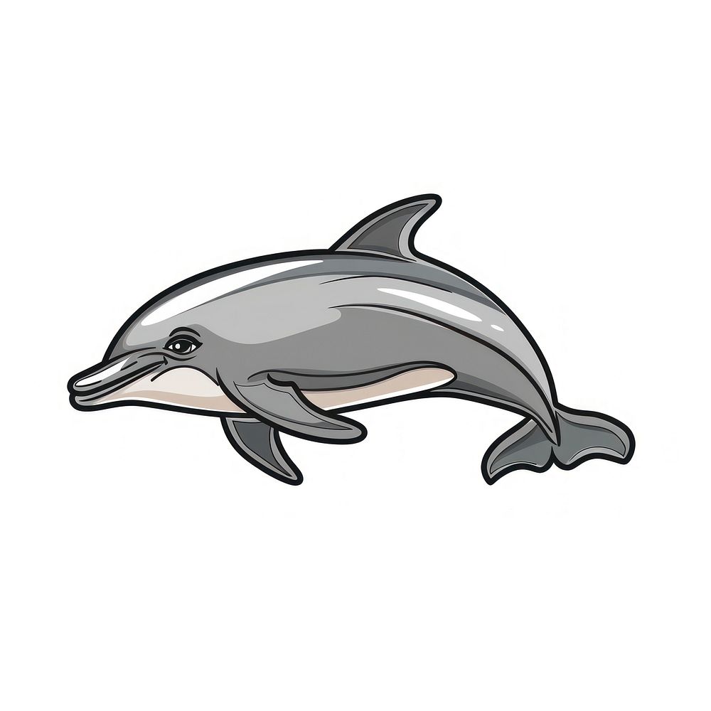 Dolphin animal mammal shark.