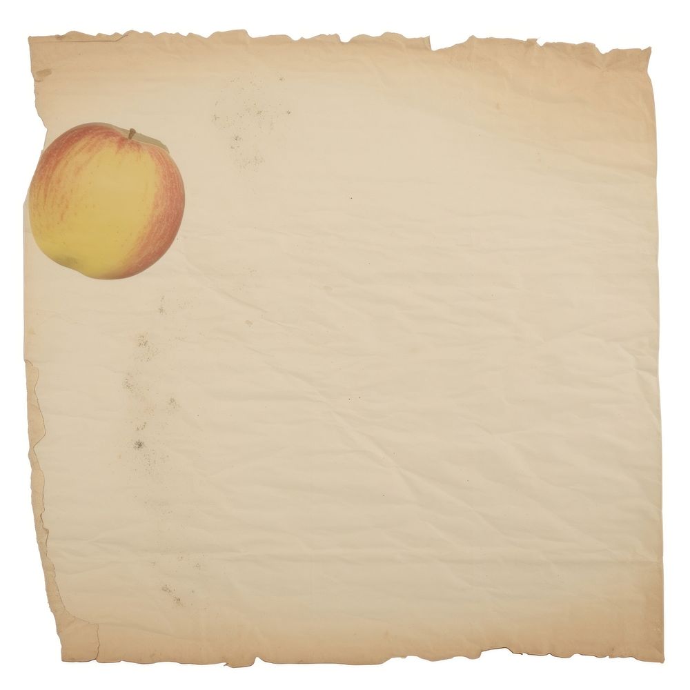 Apple paper text produce.