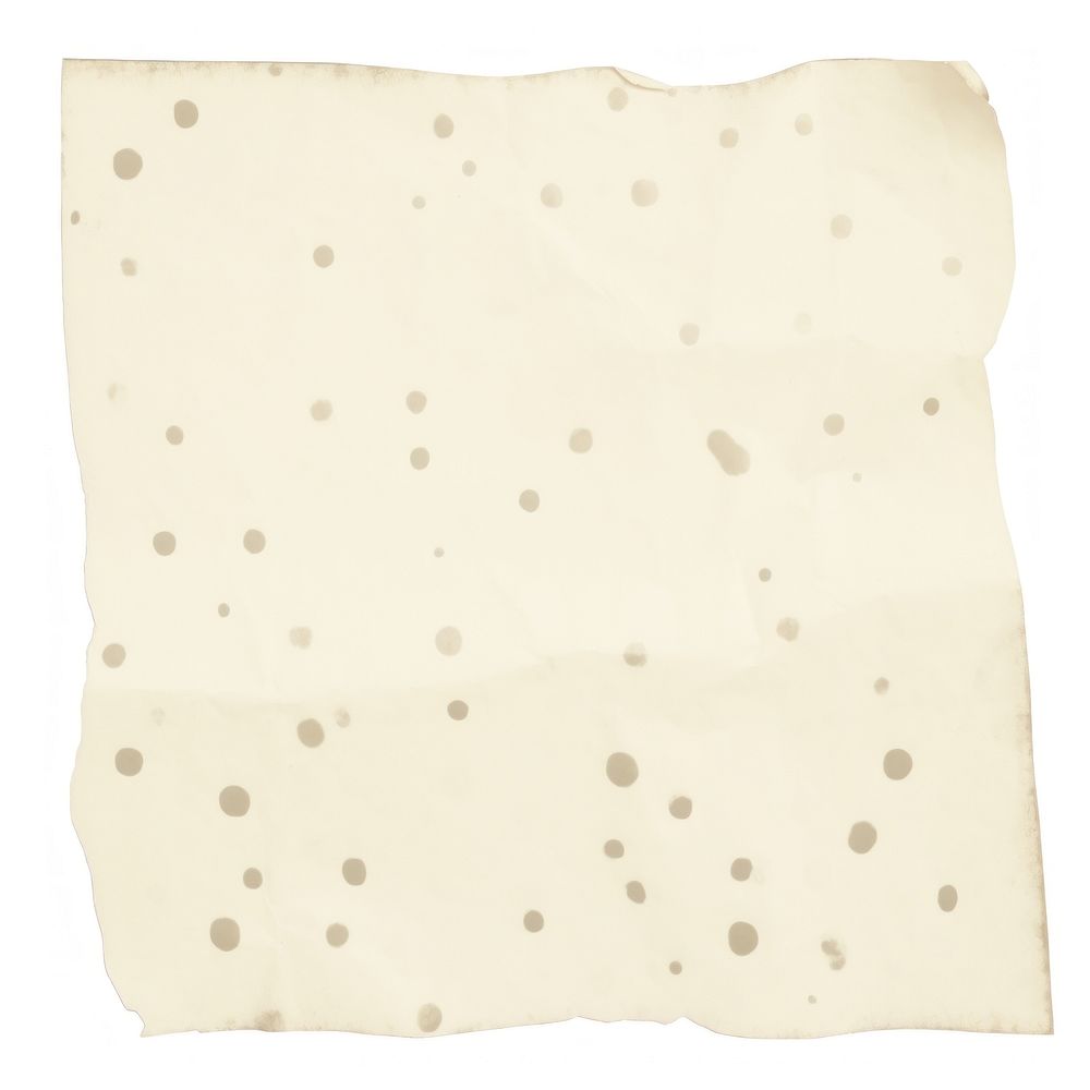 Polka dots paper text diaper.