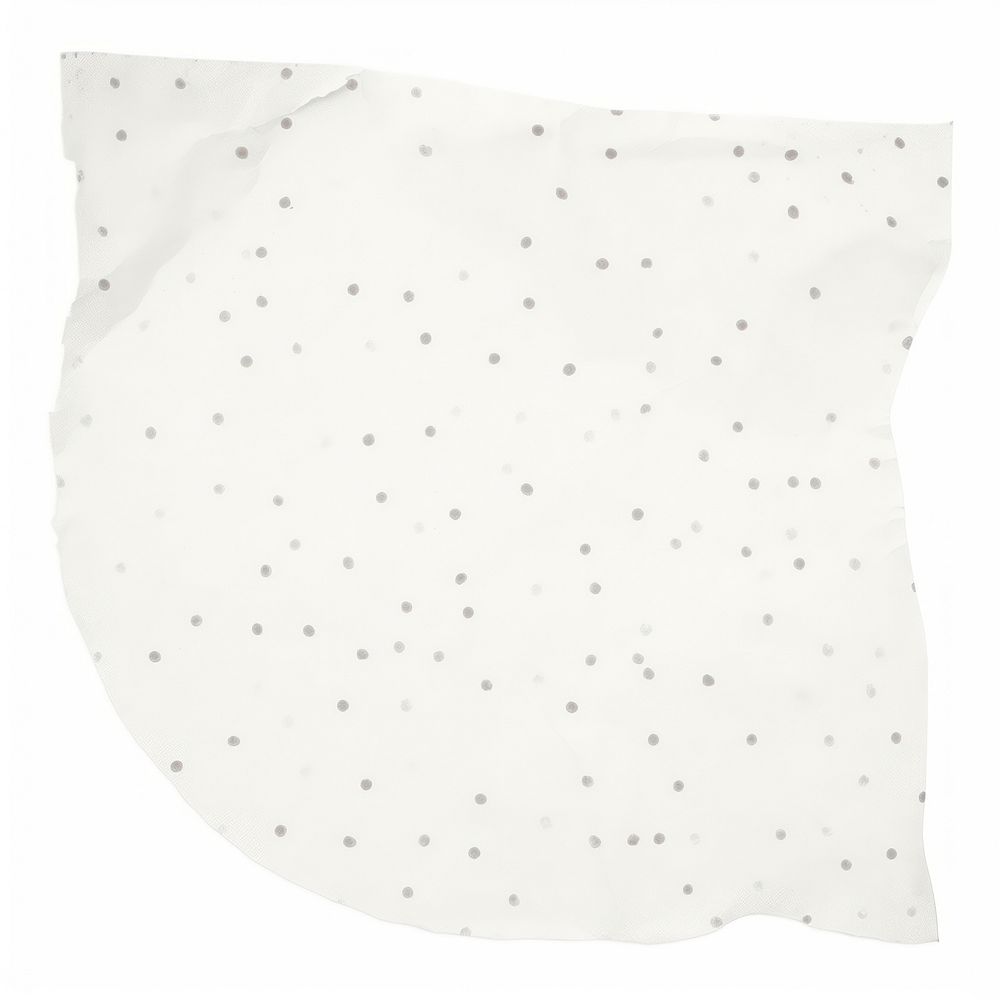 Polka dots paper cushion diaper.