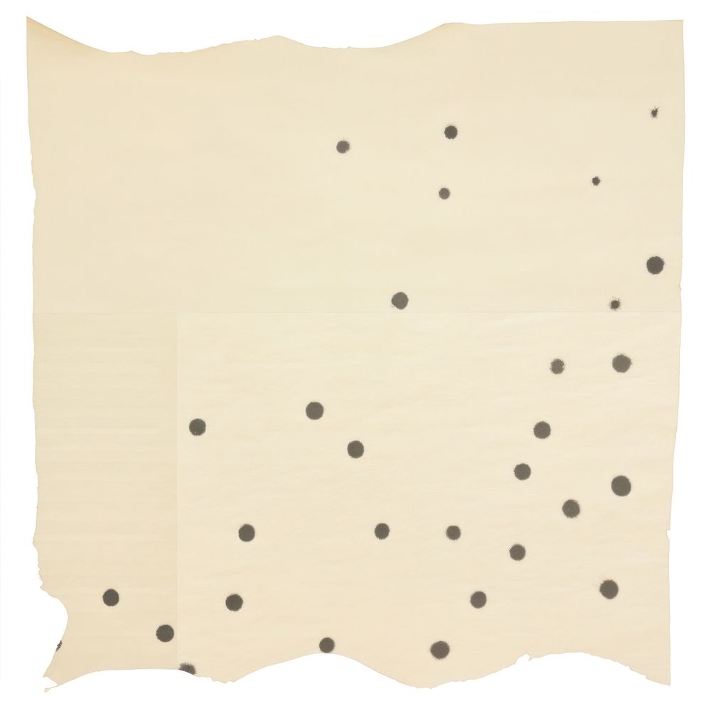 Polka dots texture paper rug.
