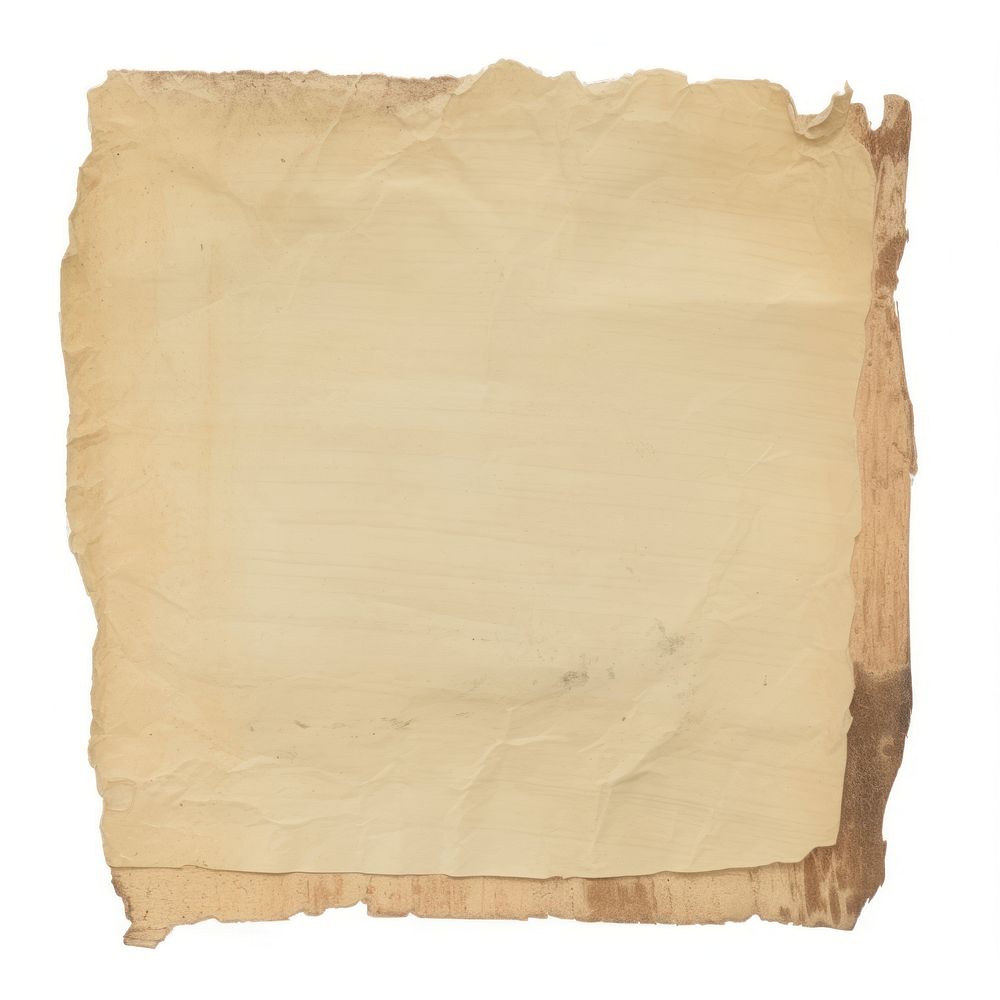 Wood paper text document.