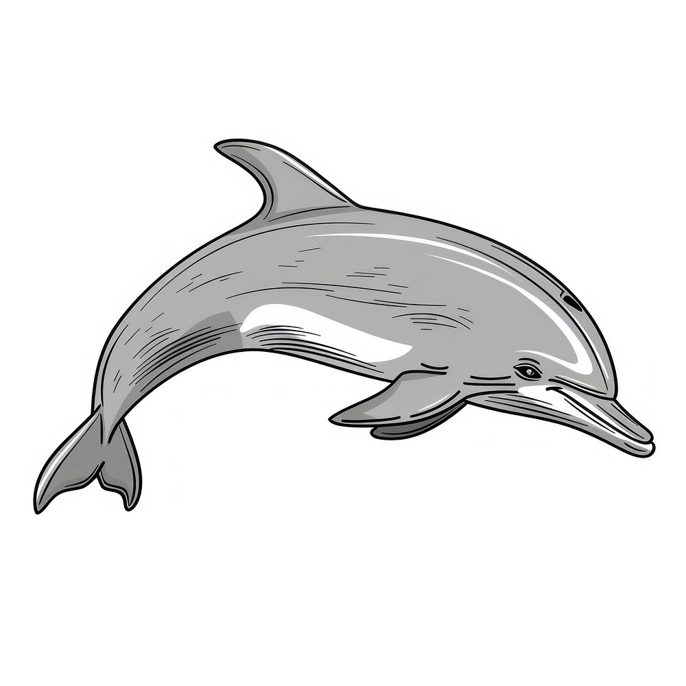 Bottlenose dolphin animal mammal shark.