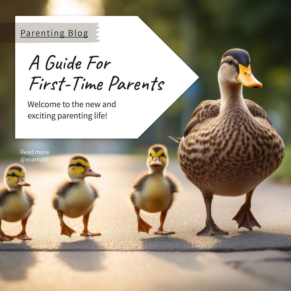 Parent guide Instagram post template