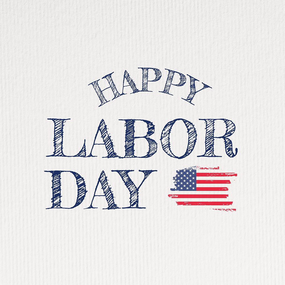 Happy Labor Day Instagram post template