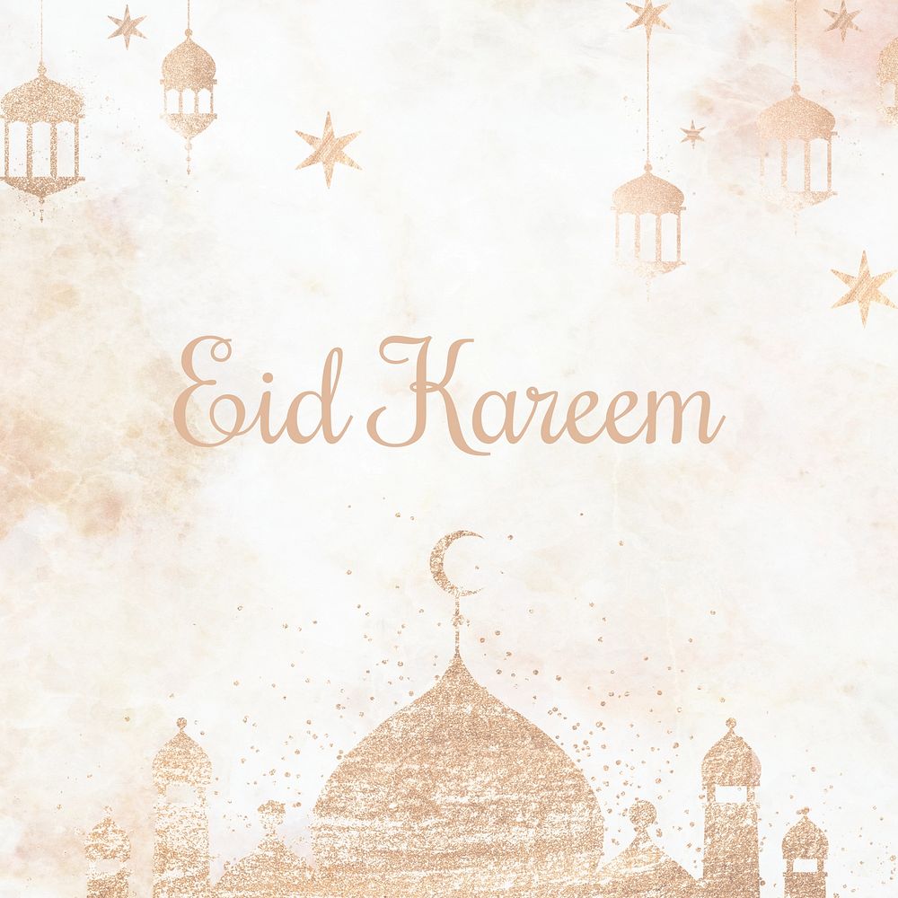 Eid Kareem Facebook post template