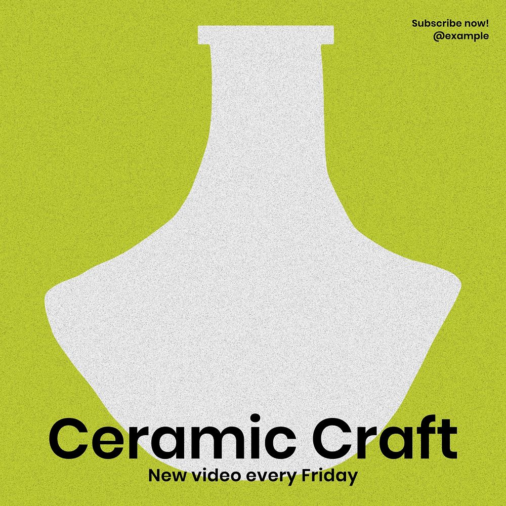 ceramic-craft-video-instagram-post-free-photo-rawpixel