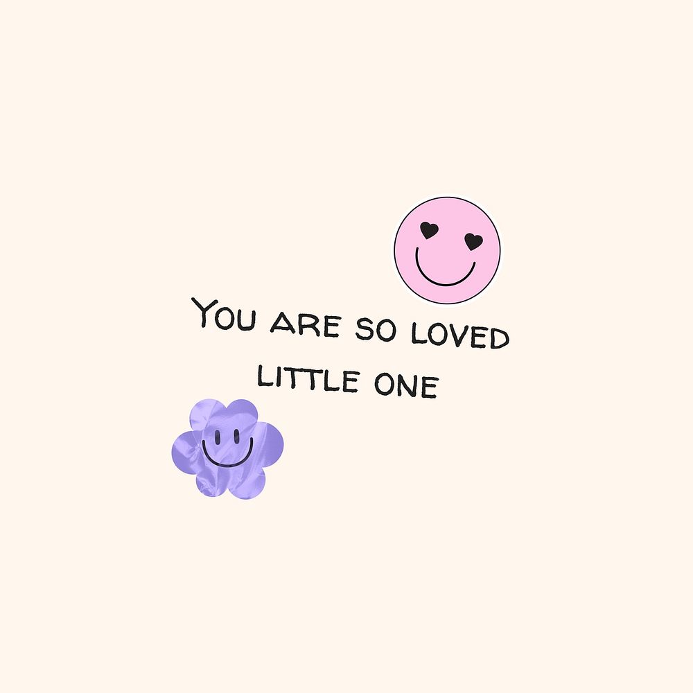 You are loved Instagram post template