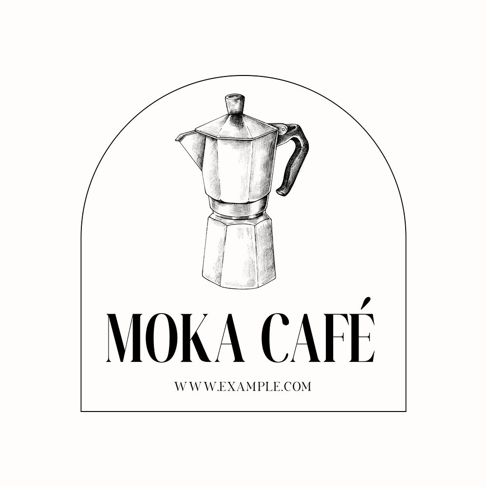Cafe & coffee Instagram post template