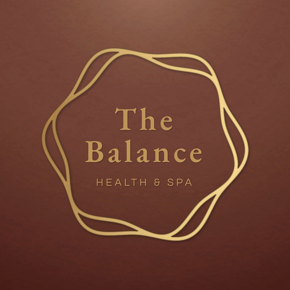 Spa logo template  health  wellness  design