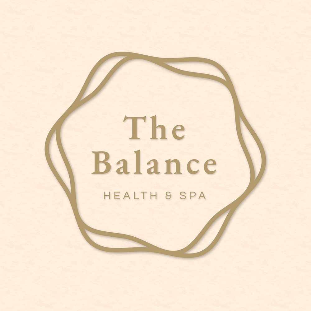 Spa logo template health and wellness   design