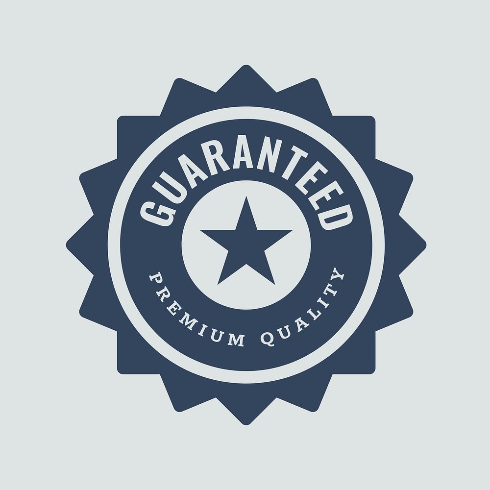 Guaranteed logo business template  