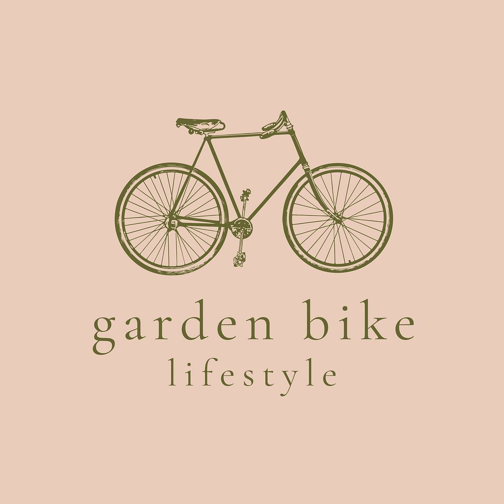 Cycling club logo template pink  