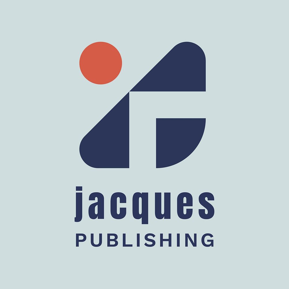 Publishing company business logo template  