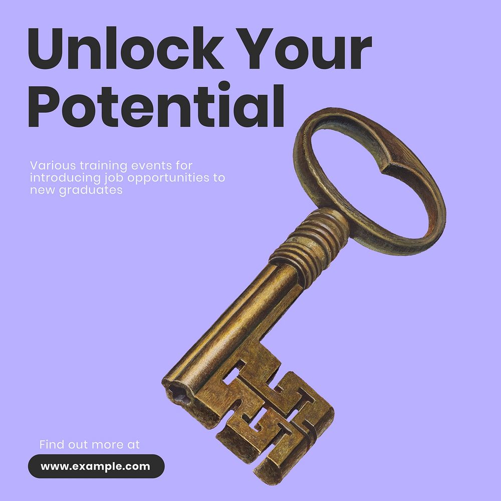 Unlock your potential Facebook ad template & design