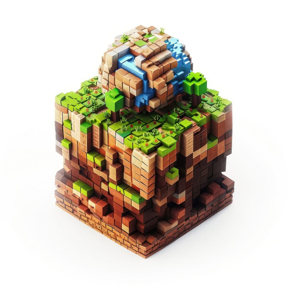 Earth bricks toy rubix cube lego set.