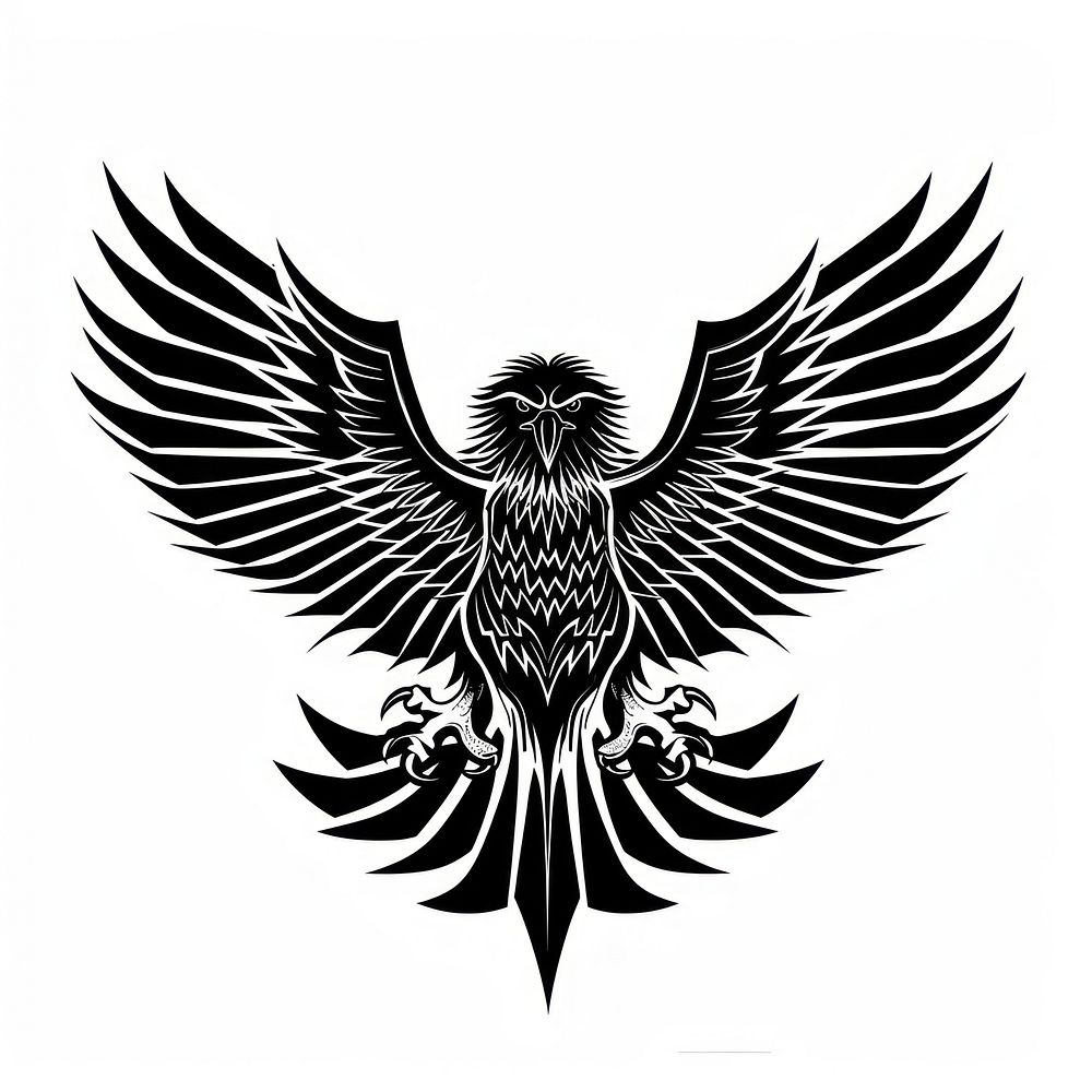 Eagle logo emblem symbol.