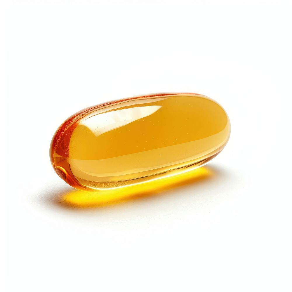 Softgel medication capsule pill.