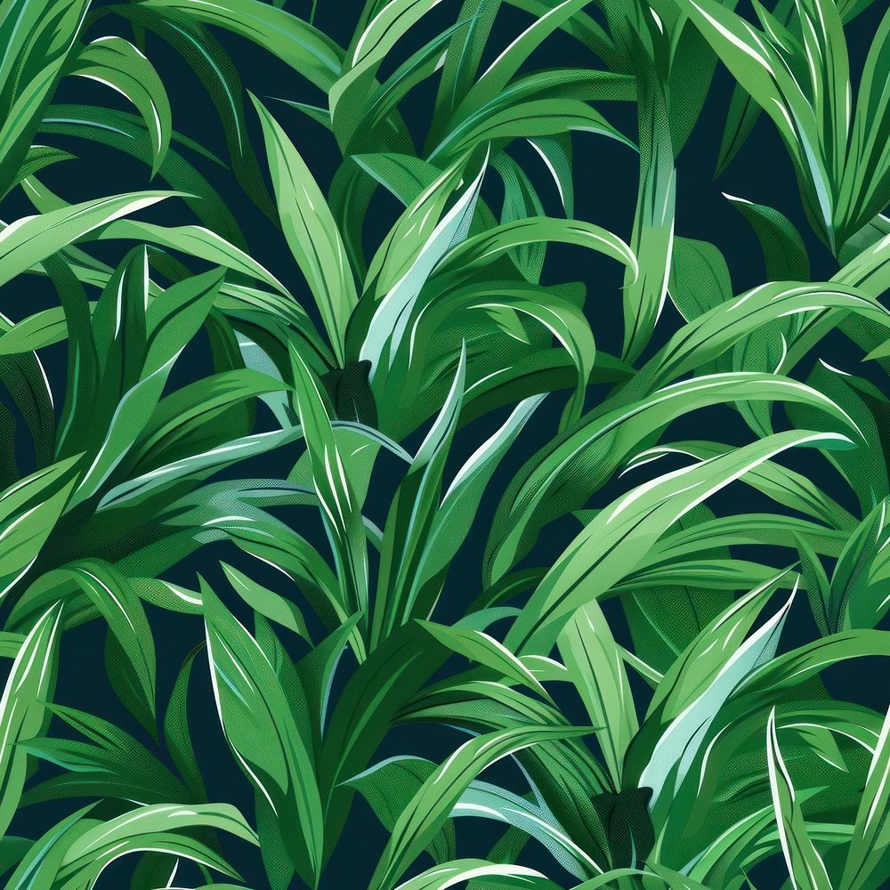 Seamless grass pattern vegetation graphics outdoors.