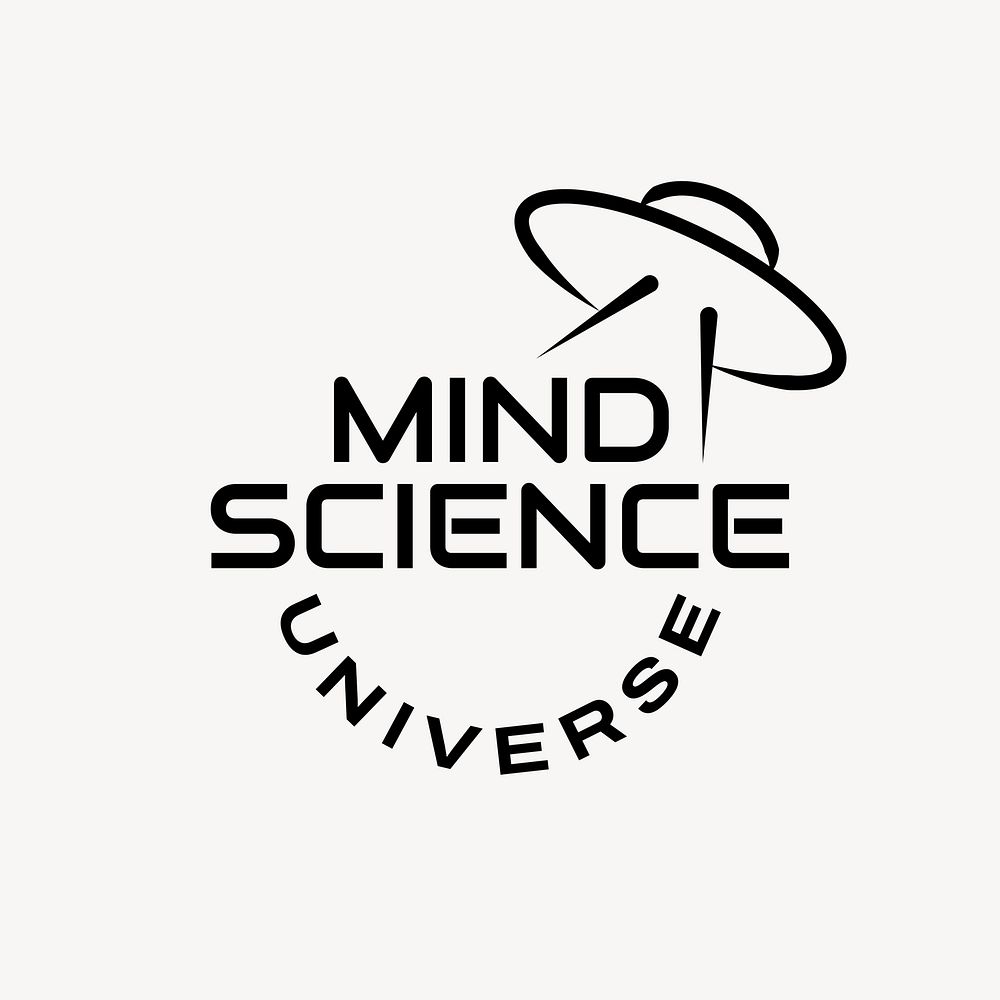 Professional science logo template branding 