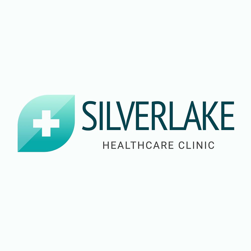 Healthcare clinic logo template  