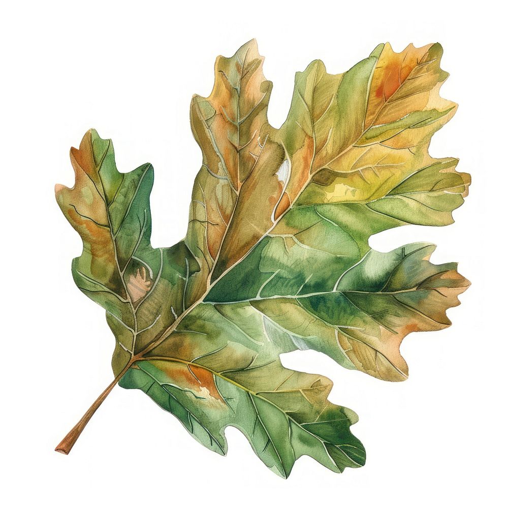 Oak leaf vegetable produce plant.