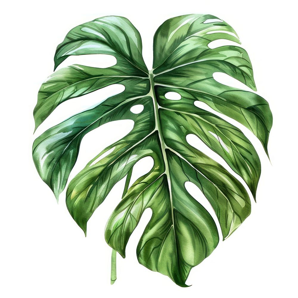 Monstera leaf plant.