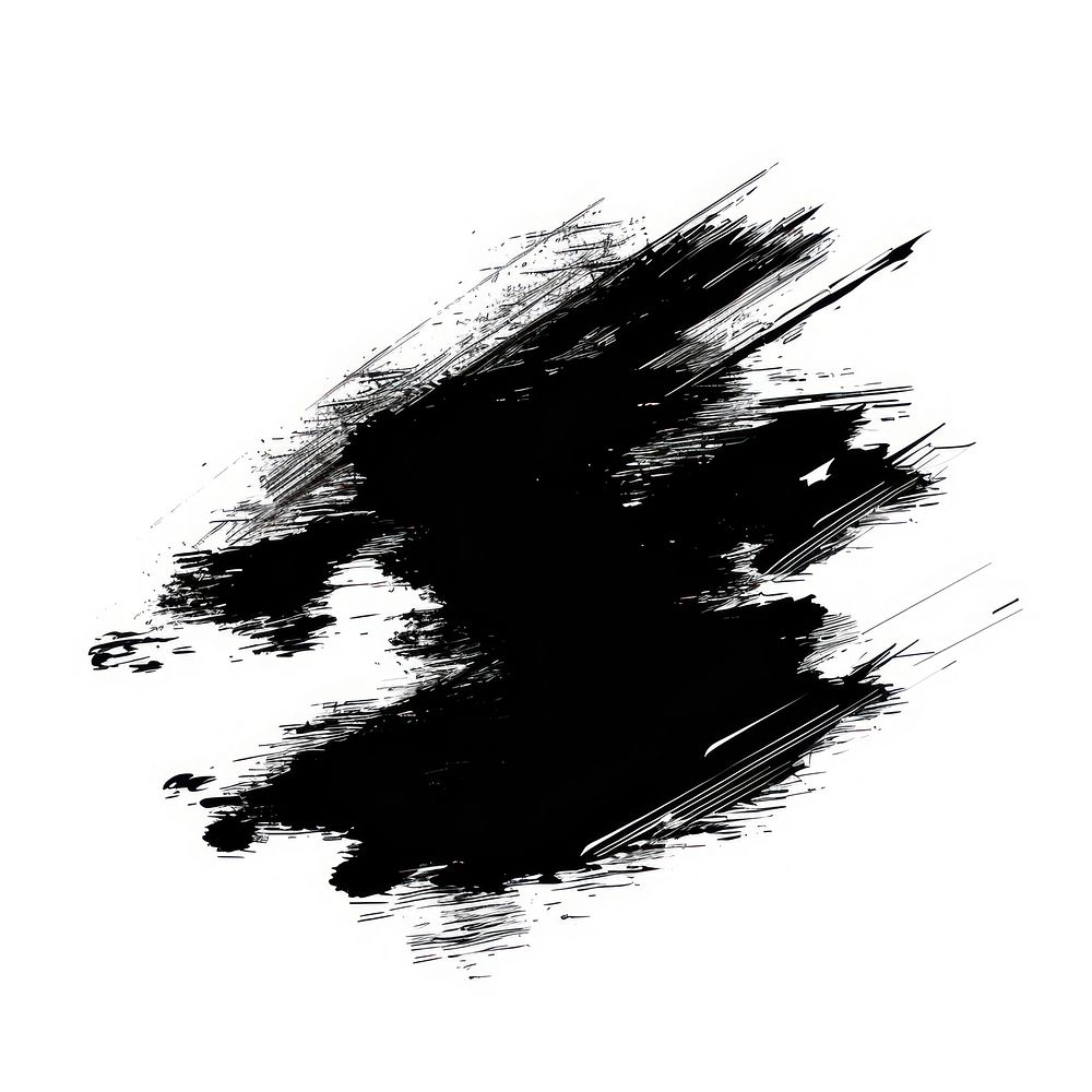 Cloud shape silhouette art illustrated. | Free Photo Illustration