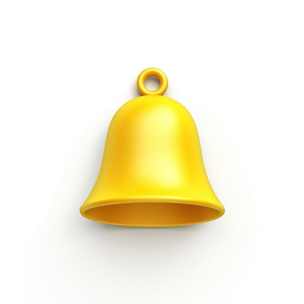 A yellow bell icon clothing apparel hardhat.