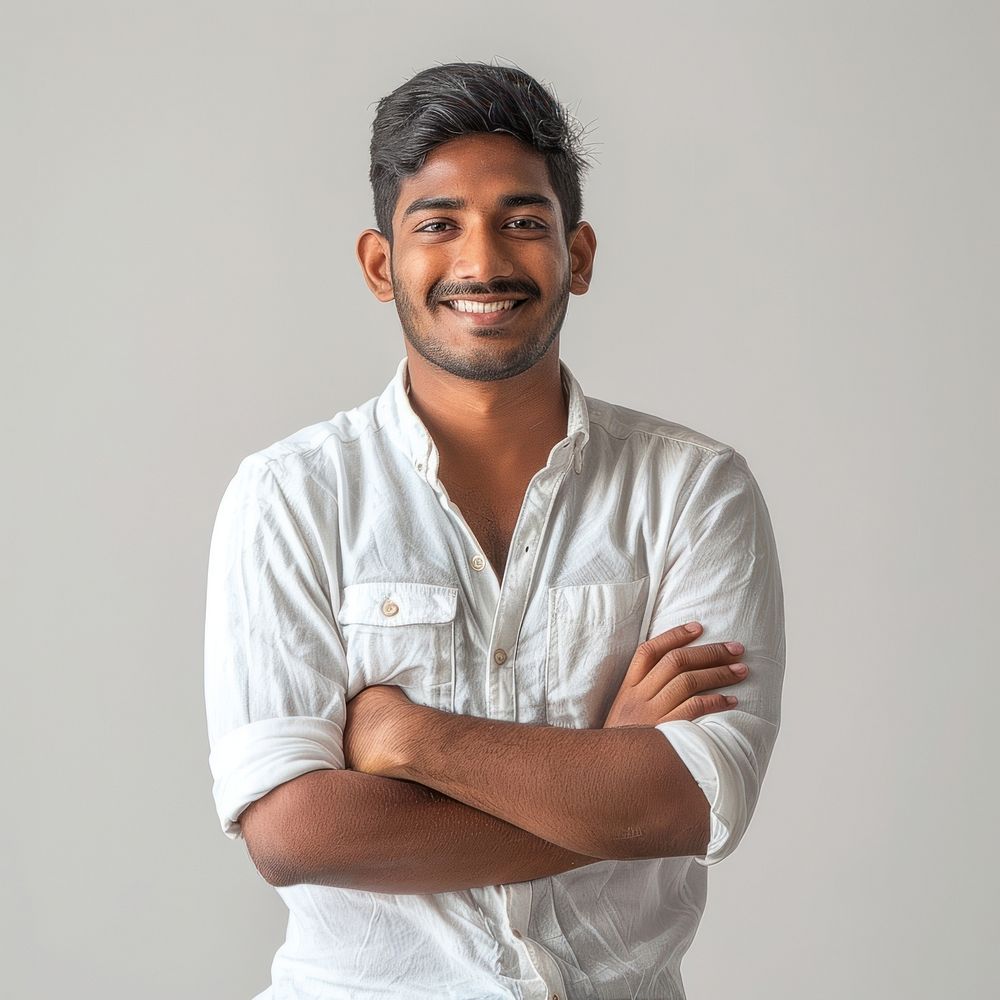 Indian man smile portrait photo | Free Photo - rawpixel