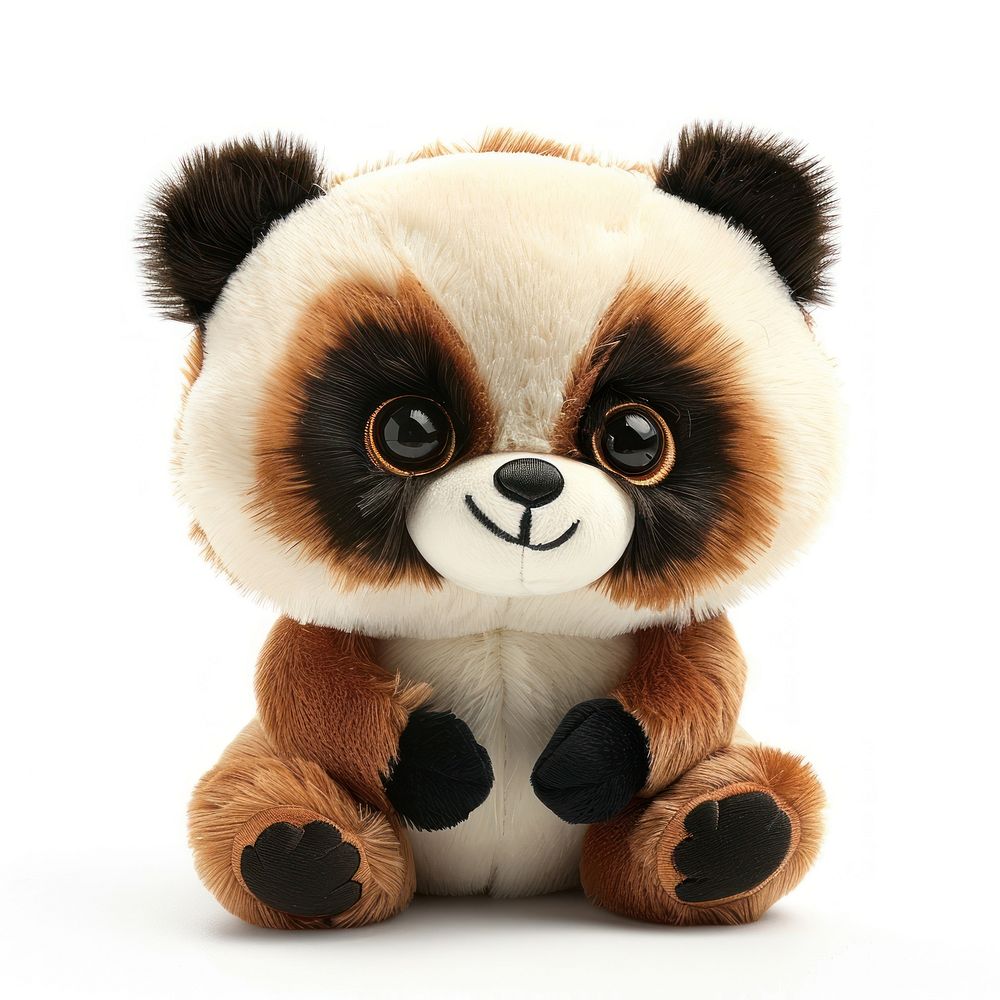 Adorable plush panda toy