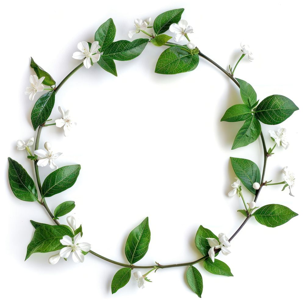 Elegant floral wreath design