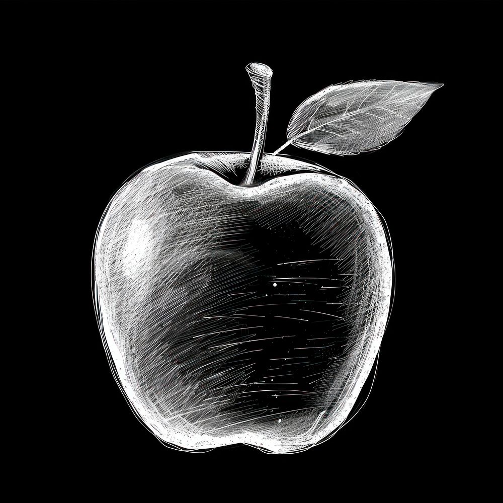 Simple apple icon astronomy outdoors produce.