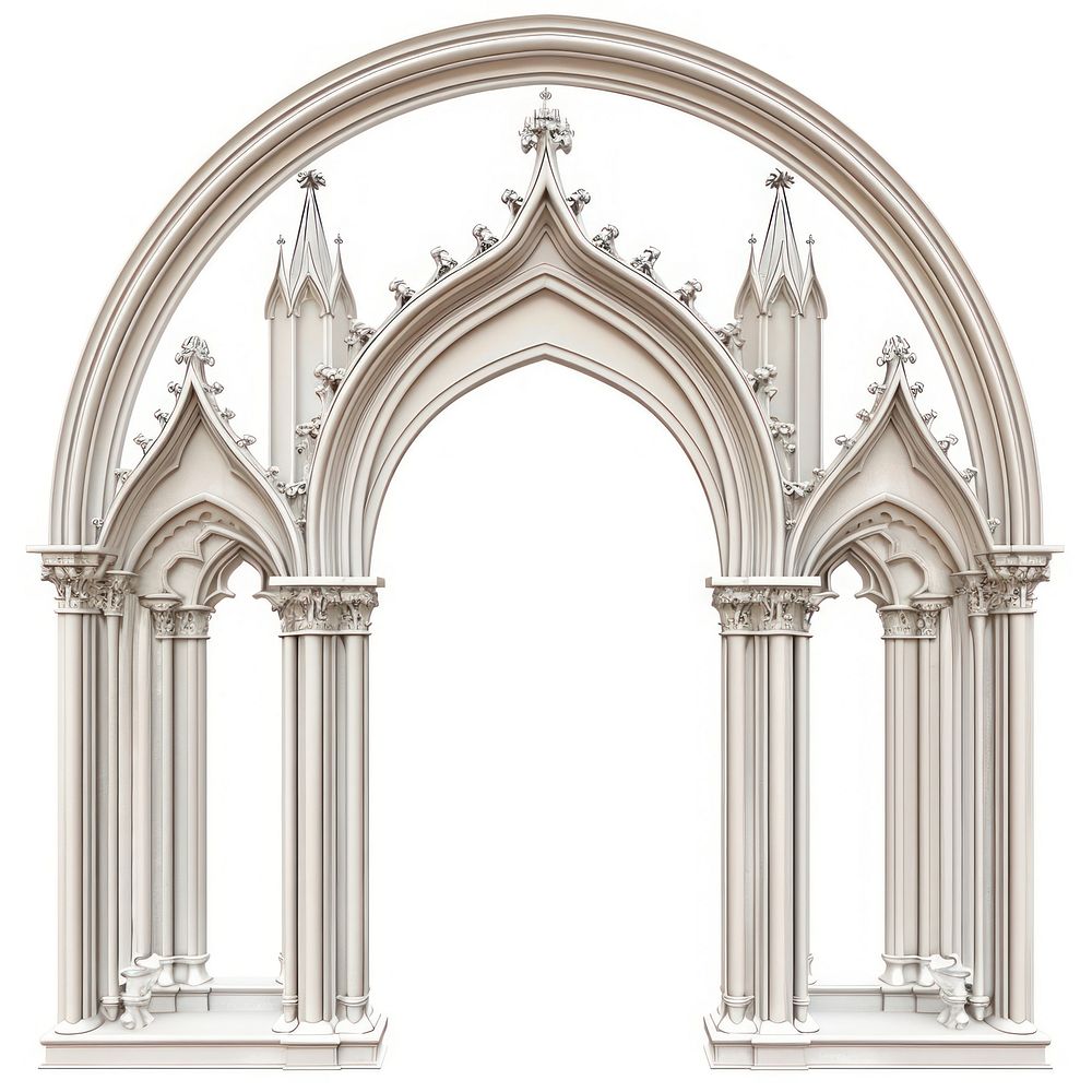 Gothic architectural ornate archway | Free Photo - rawpixel