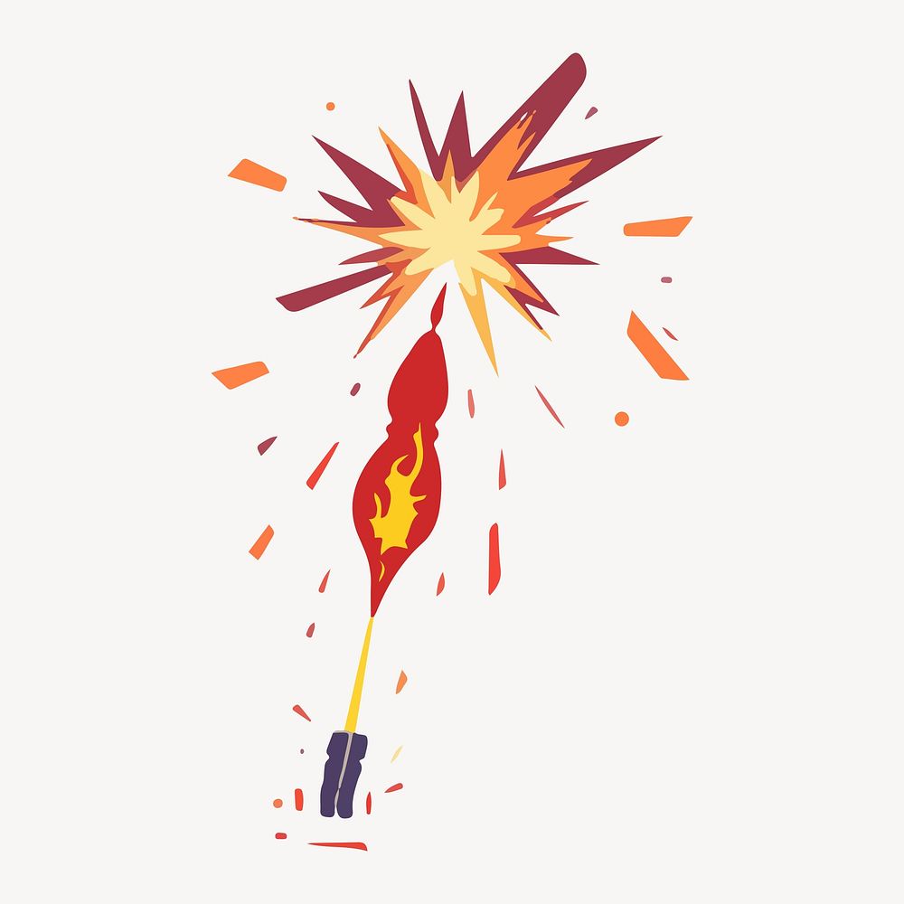 explosion illustration vector