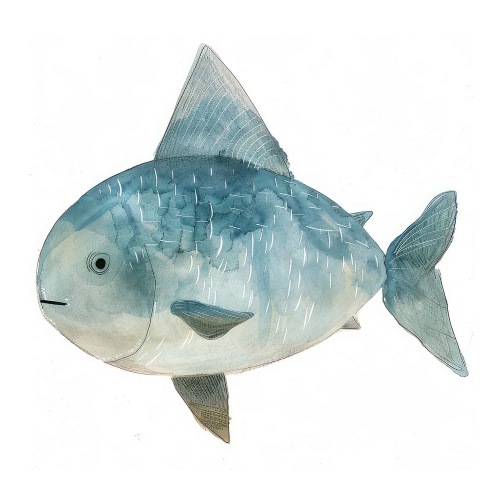 Ocean Sunfish animal bonito shark.