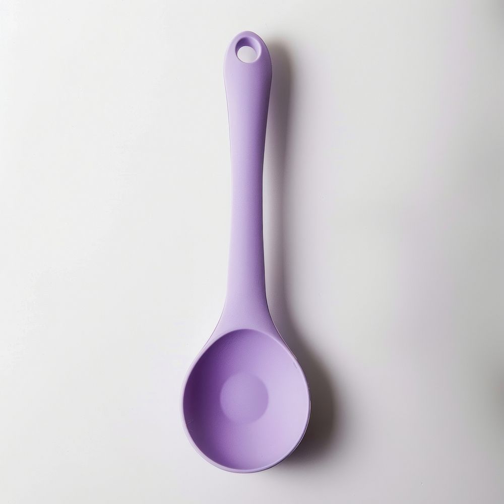 Elegant purple kitchen ladle