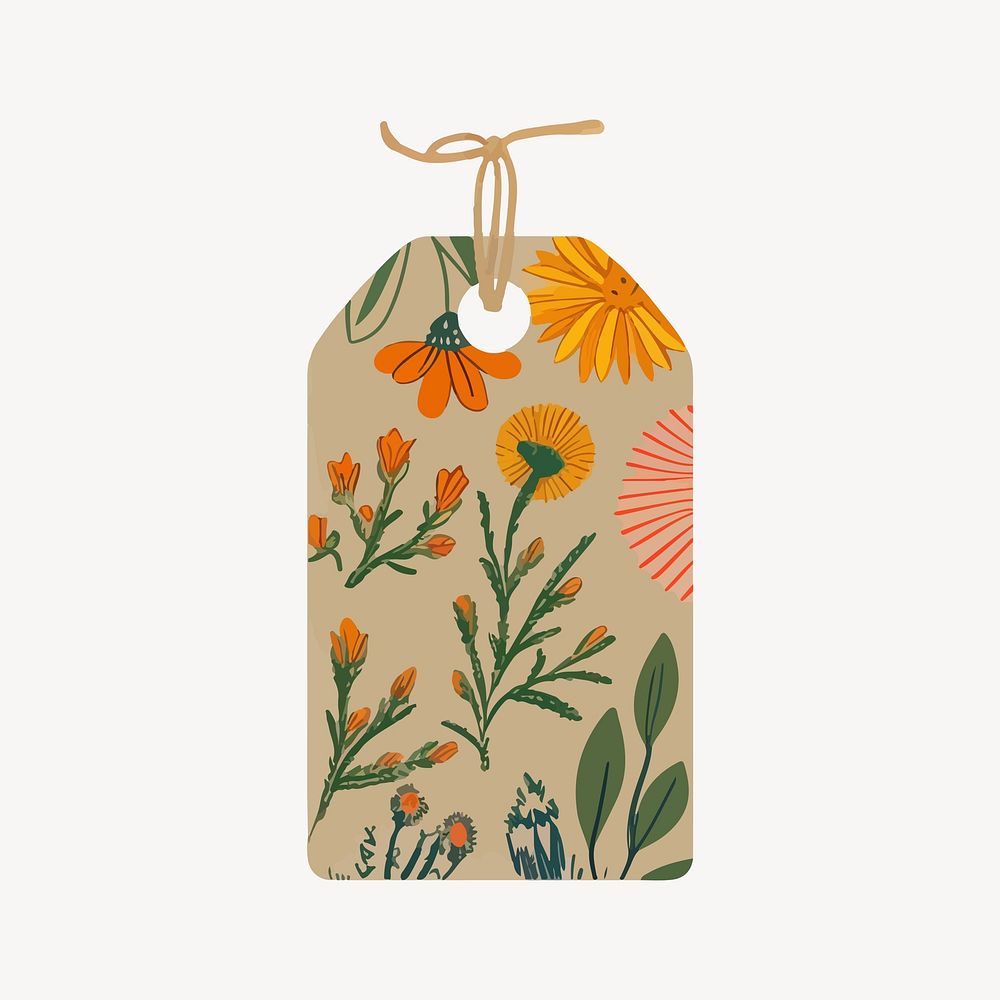 Label and tags illustration