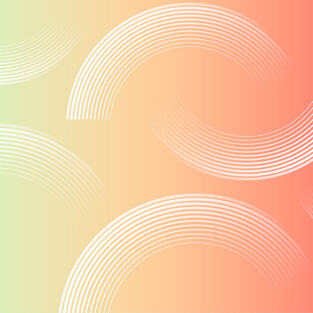 Gradient orange patterned background design