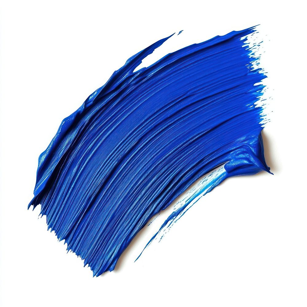 Cobalt blue paint brushstroke abstract artistic vibrant.