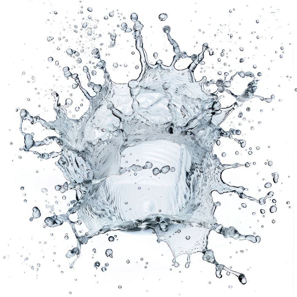 Exploding water background isolated transparent. | Free Photo - rawpixel