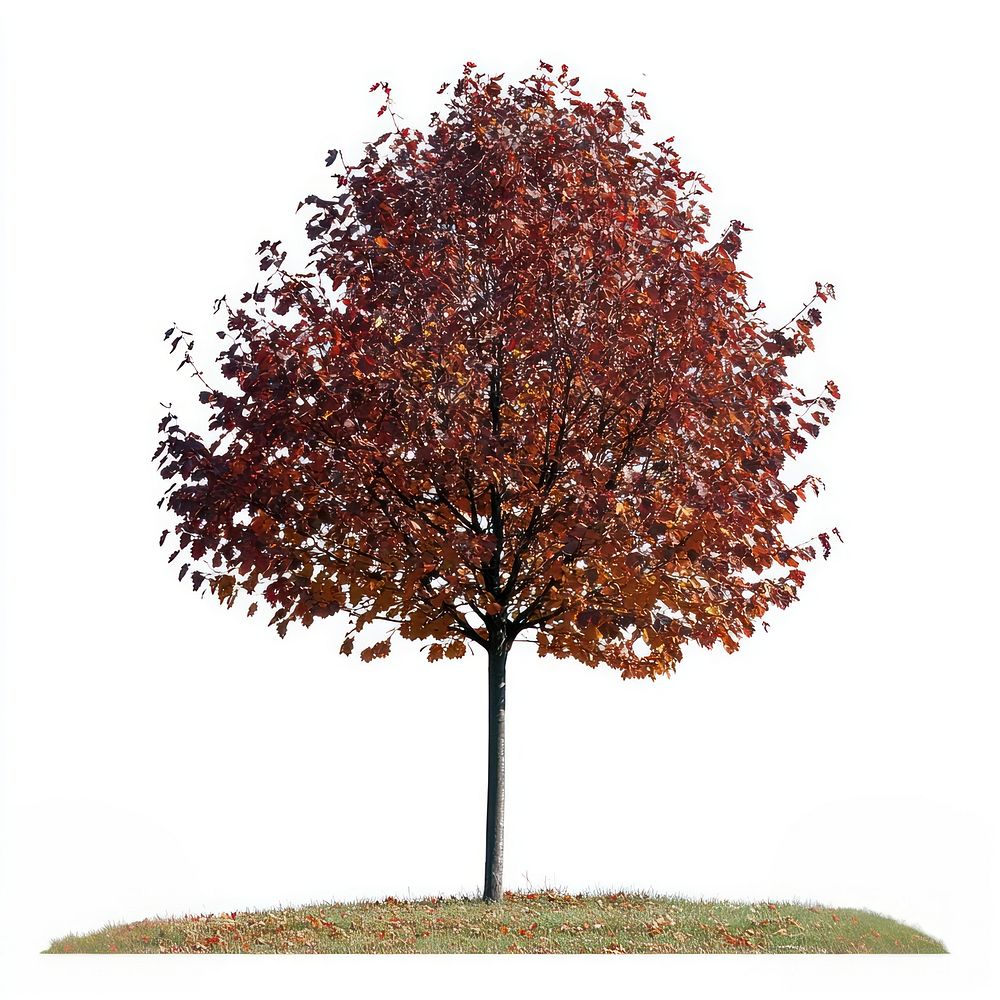 A maple tree isolated element nature.