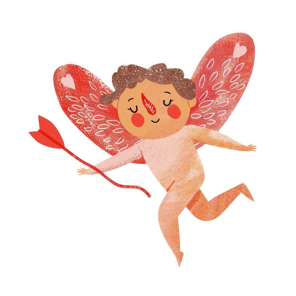 Cupid illustration cute valentine's.