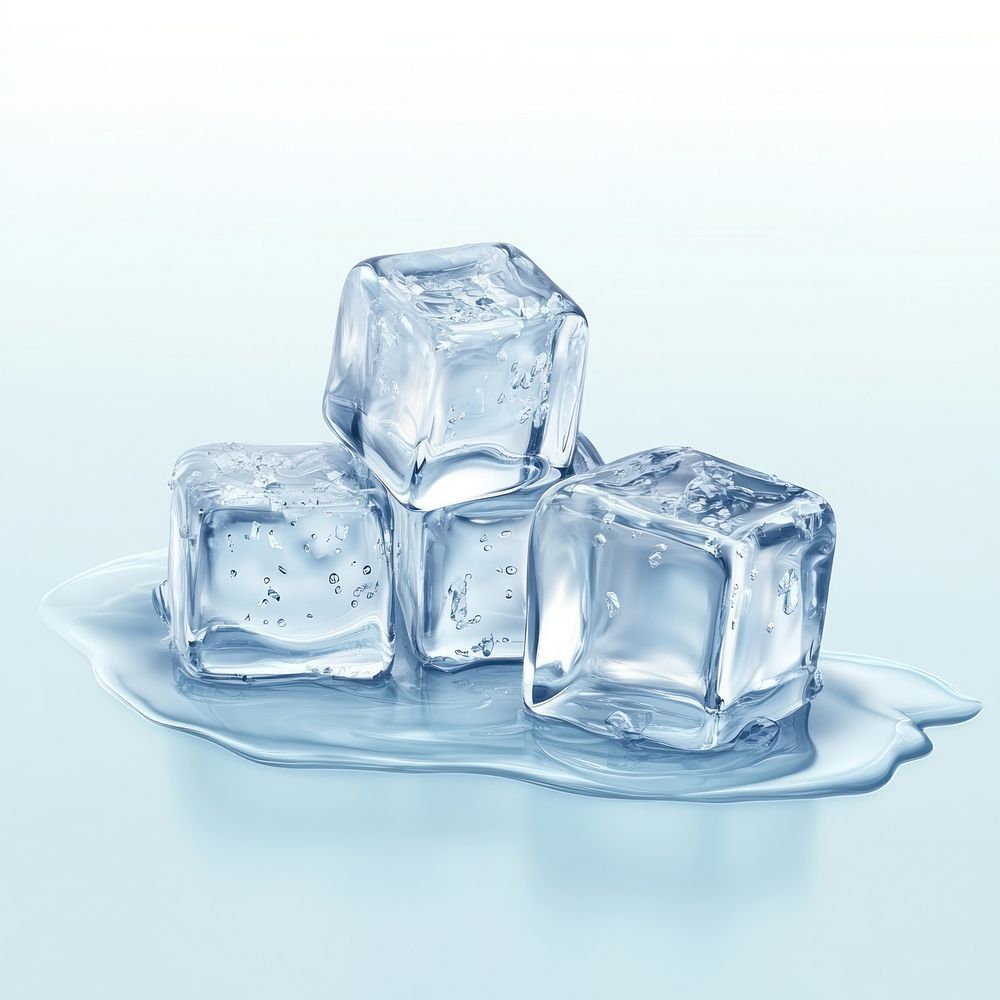 Ice cubes translucent temperature refreshing. | Free Photo - rawpixel