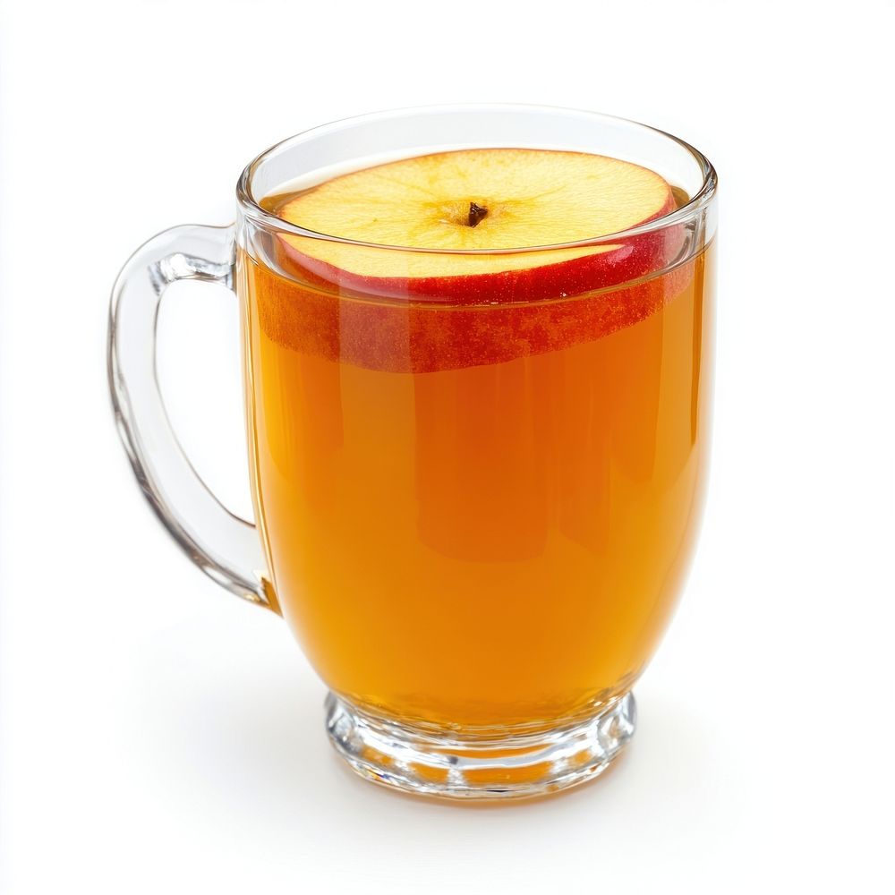 Real apple cider beverage drink mug.